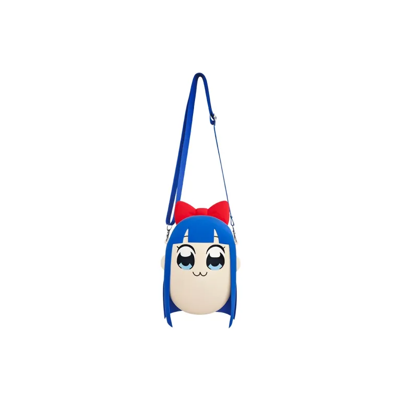 Crooked Melon Production Silicone One Shoulder Crossbody Regular Unisex Blue Yellow-7