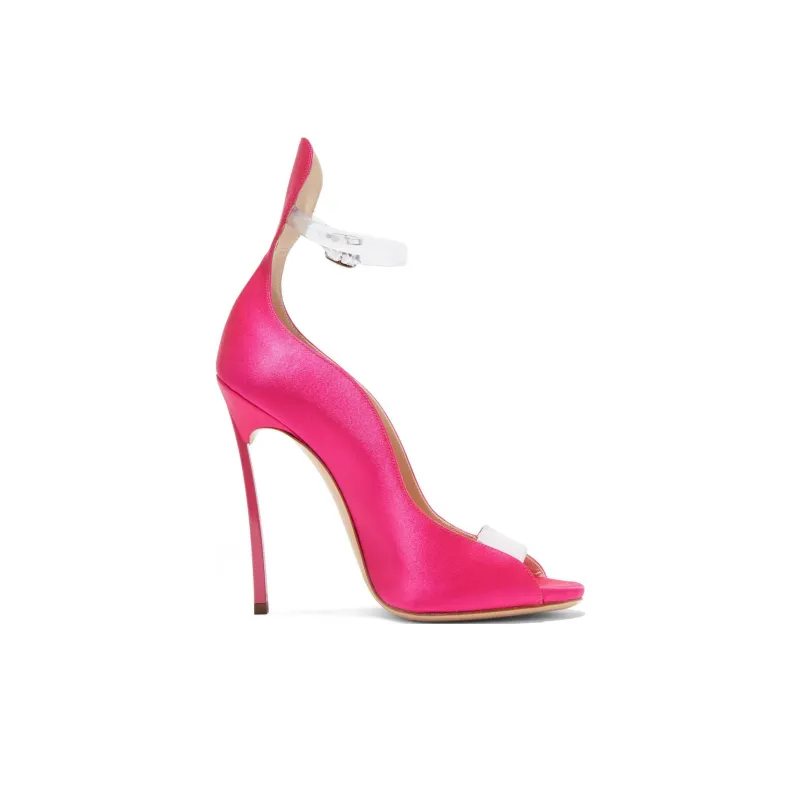 Casadei Cappa Blade Slim Heel High Heels 11.5cm Women's Red-1