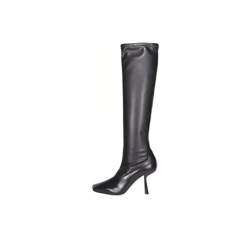 Jimmy Choo Zhou Yangjie MIKA 85 Knee High Boots 8.5cm Women's Black