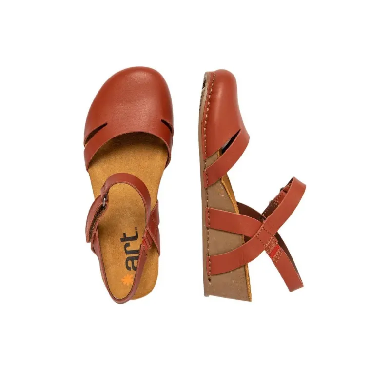 Art I LIVE Casual Single Shoes 4.5cm Women's Red-2