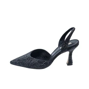NICOLI Hayley Slim Heel High Heels 8cm Women's Black