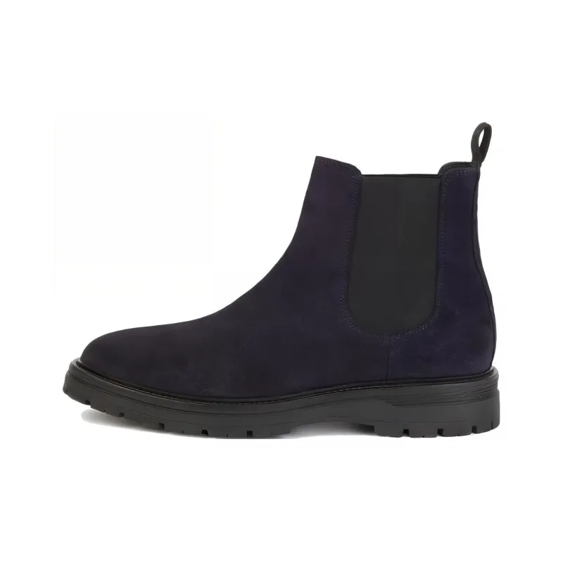 BOGGI Short Chelsea Boots Men's Purple-0