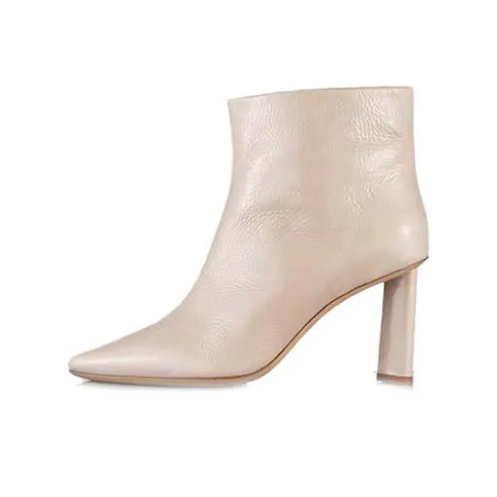 FRAME Ankle Boots 8.9cm Women's Pink-0