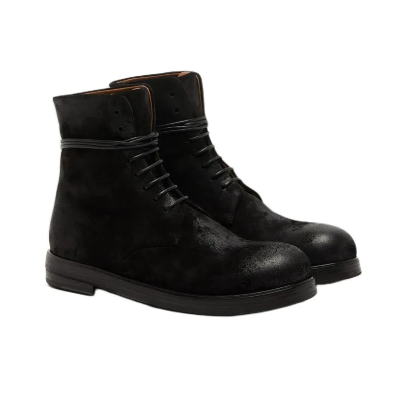 Marsèll Lace-up Leather Boots-2