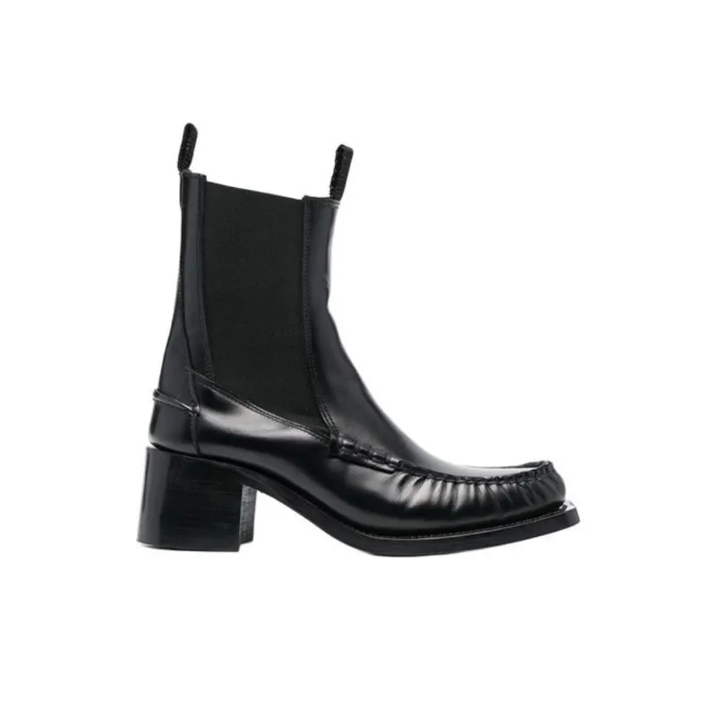 Hereu Alda Leather 60mm Ankle Boots-1