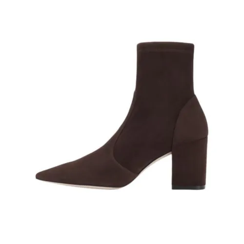 Stuart Weitzman/SW Stuart 75 Ankle Boots 7.5cm Women's Brown