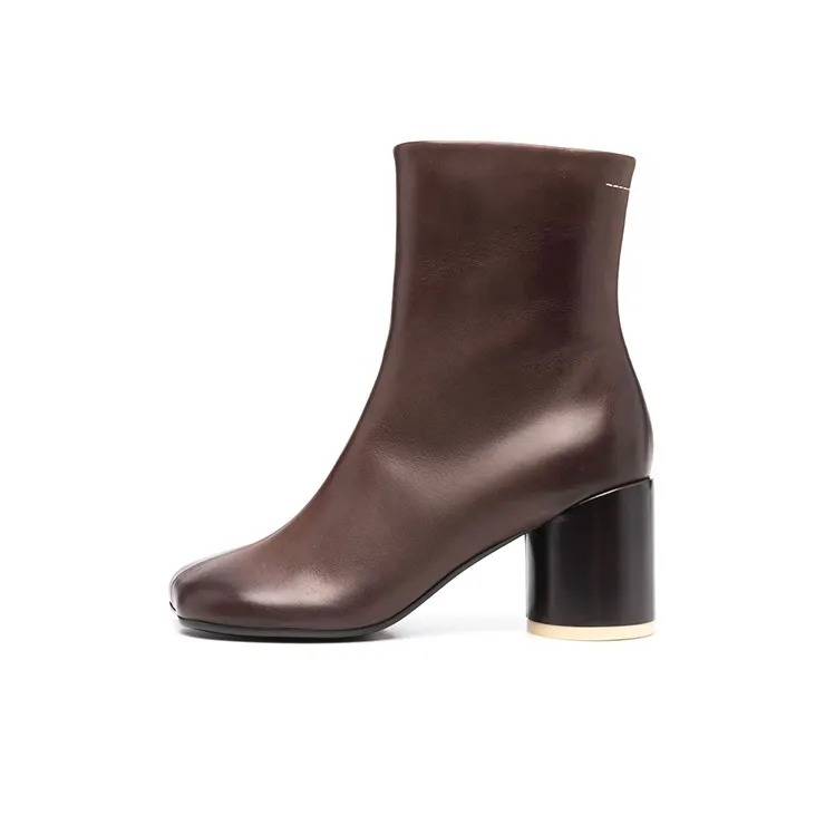 MM6 Maison Margiela Anatomic 70mm Ankle Boots-0