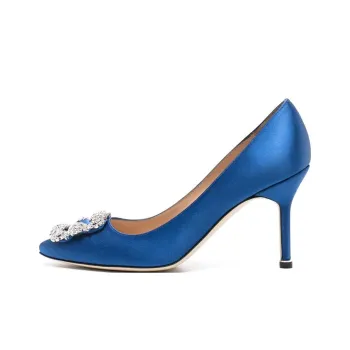 MANOLO BLAHNIK Hangisi 50mm Pumps