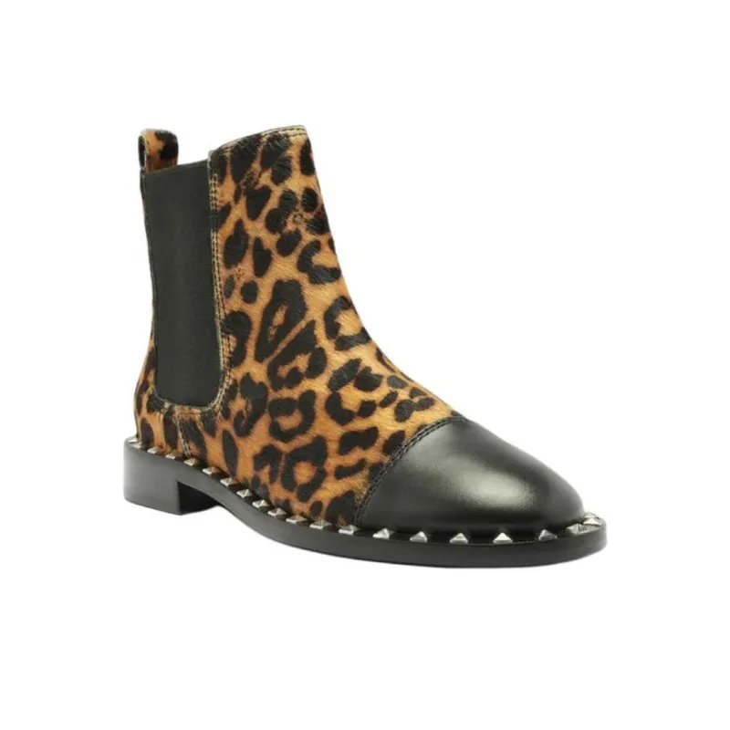 Schutz Bennie Short Chelsea Boots Women's Brown-2