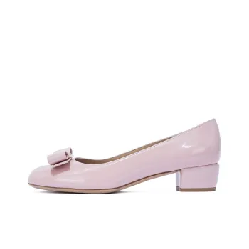 FERRAGAMO 30mm Bow-detail Leather Pumps