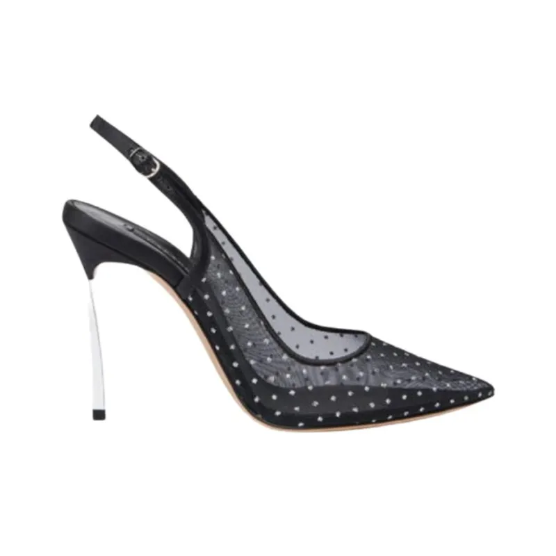 Casadei Blade Vanity 115mm Slingback Pumps-1