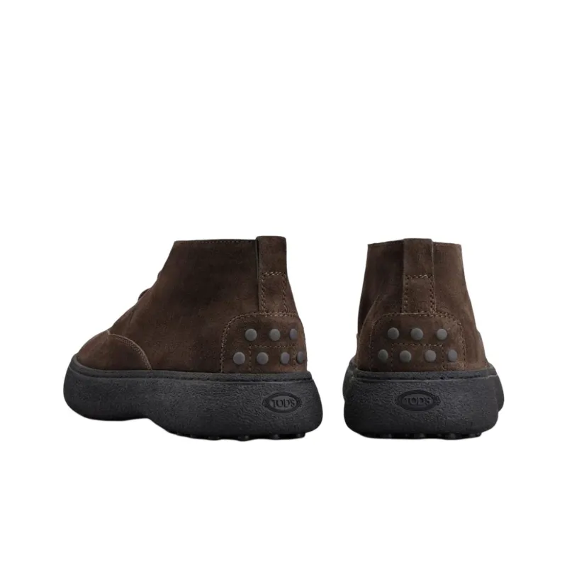 TOD'S W. G. Heritage Lace Up Desert Boots-3