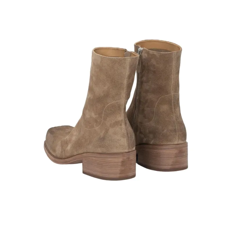 Marsèll Square-toe Ankle Boots-3