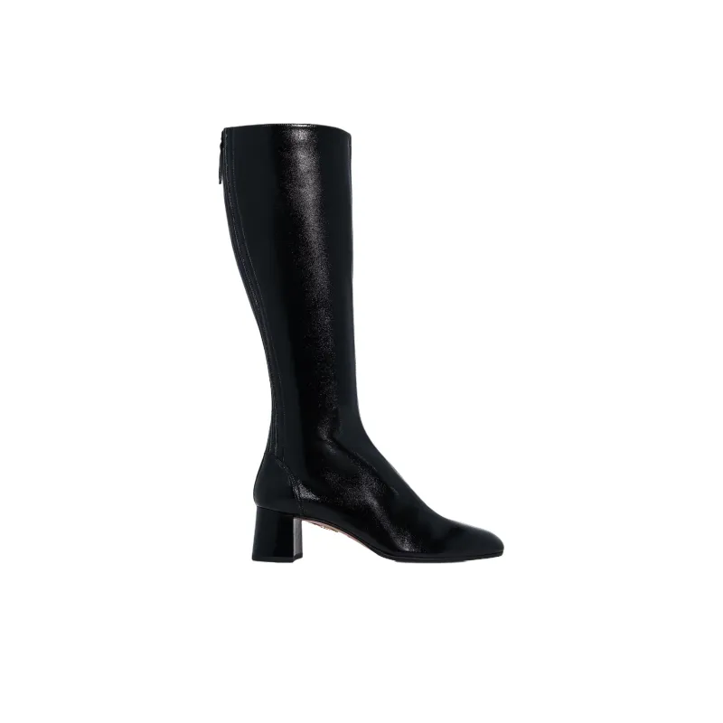 AQUAZZURA Saint Honore Ankle Boots 5cm Women's Black-1