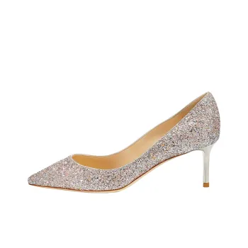 Jimmy Choo Romy High Heels Women's Purple, Mixed Color
