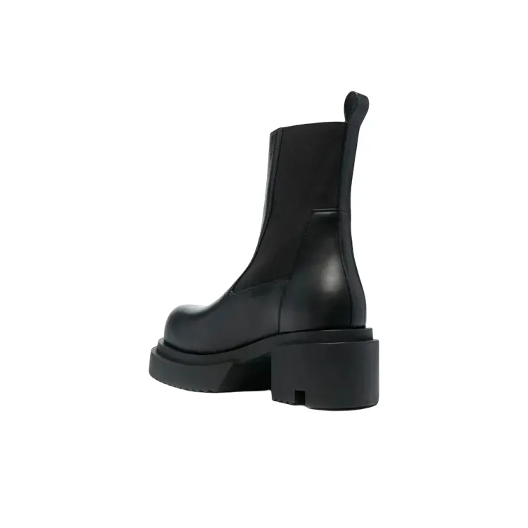 RICK OWENS Beatle Bogun 60mm Leather Boots-4