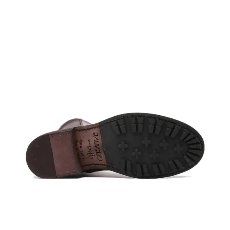 Officine Creative Leather panel Boots Women's-4