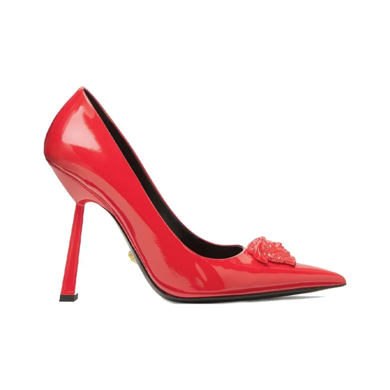 VERSACE High Heels Women's Red-1