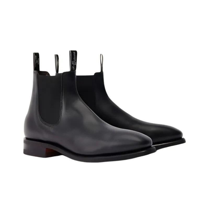 R.M.WILLIAMS Short Chelsea Boots Men's Black-2