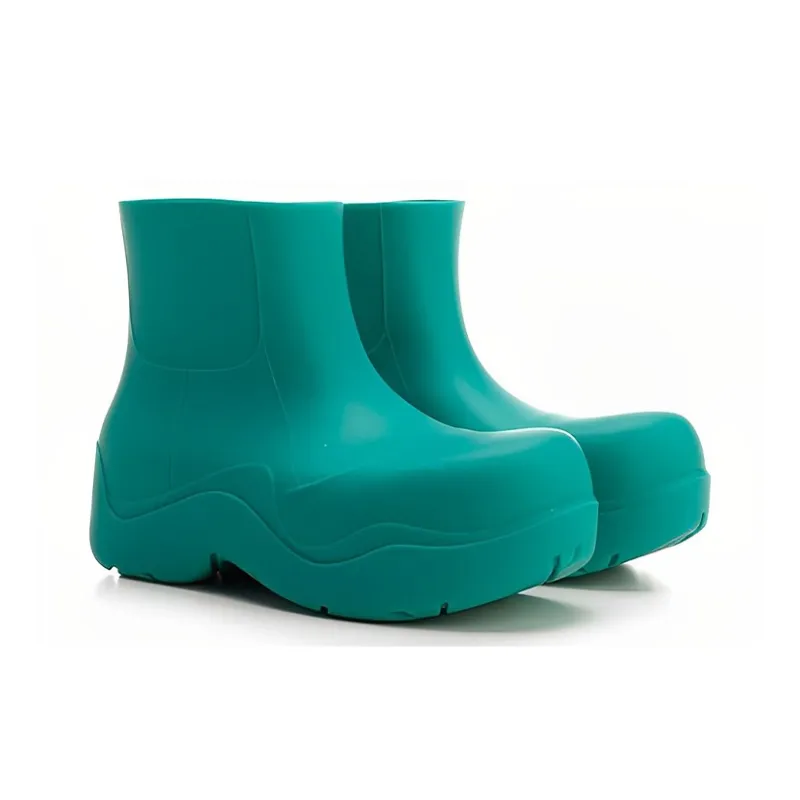 Bottega Veneta Ankle Boots Men's Light Blue-2