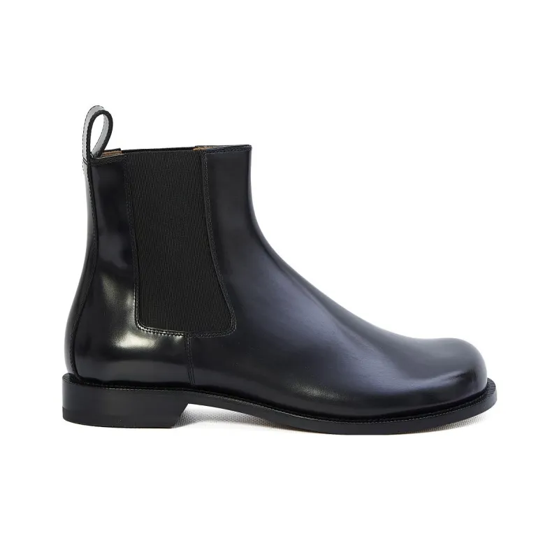 LOEWE Campo Leather Chelsea Boots-1