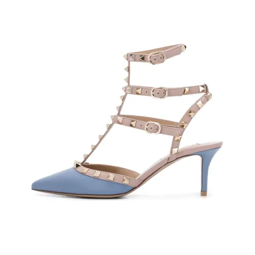 Valentino Rockstud Slim Heel High Heels 7CM Women's