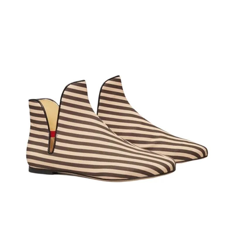 TORY BURCH Ankle Boots Women's Vintage Stripes-2