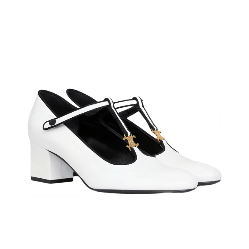 CELINE High Heels Women's White-2