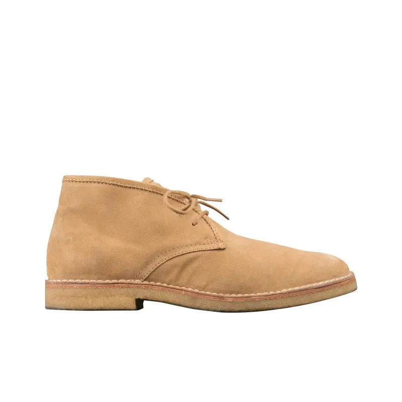 A.P.C Theo Ankle Boots Men's Umber-1