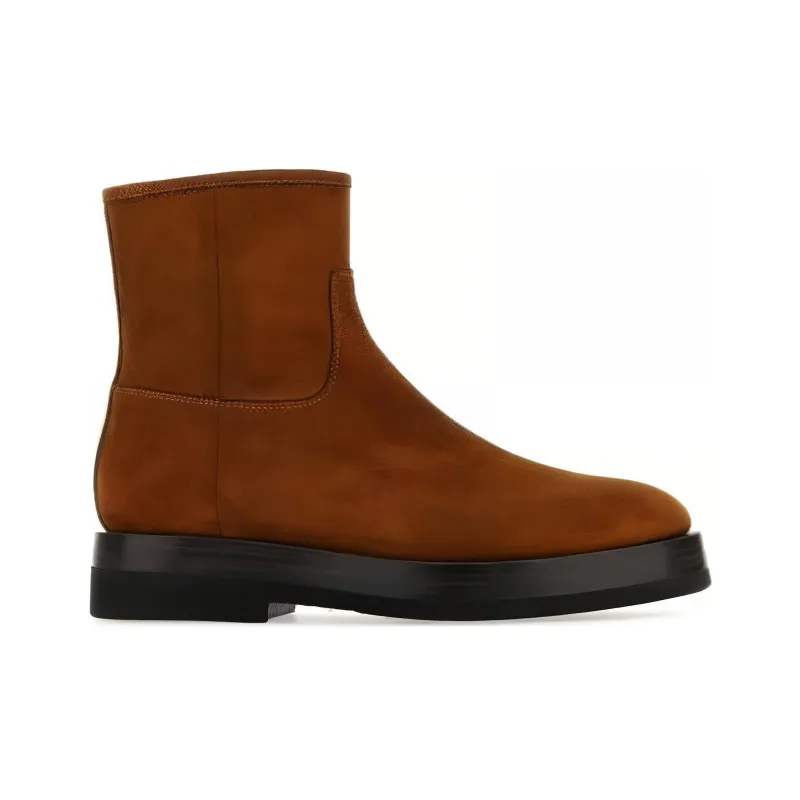 Santoni Ankle Boots Men's Brown-1