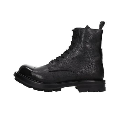 Alexander McQueen Ankle Boots Men's Black