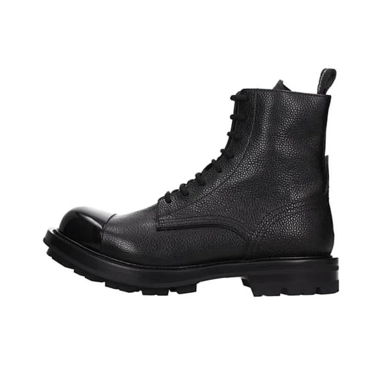 Alexander McQueen Ankle Boots Men's Black-0