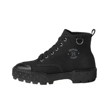 HERMES Itineraire Ankle Boots Women's Black