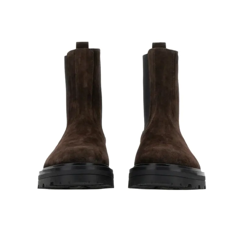 HOGAN H673 Round Toe Chelsea Boots-3