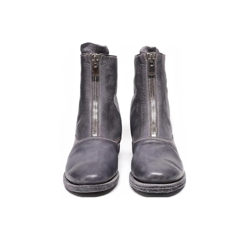 GUIDI Ankle Boots Women's Gray-2
