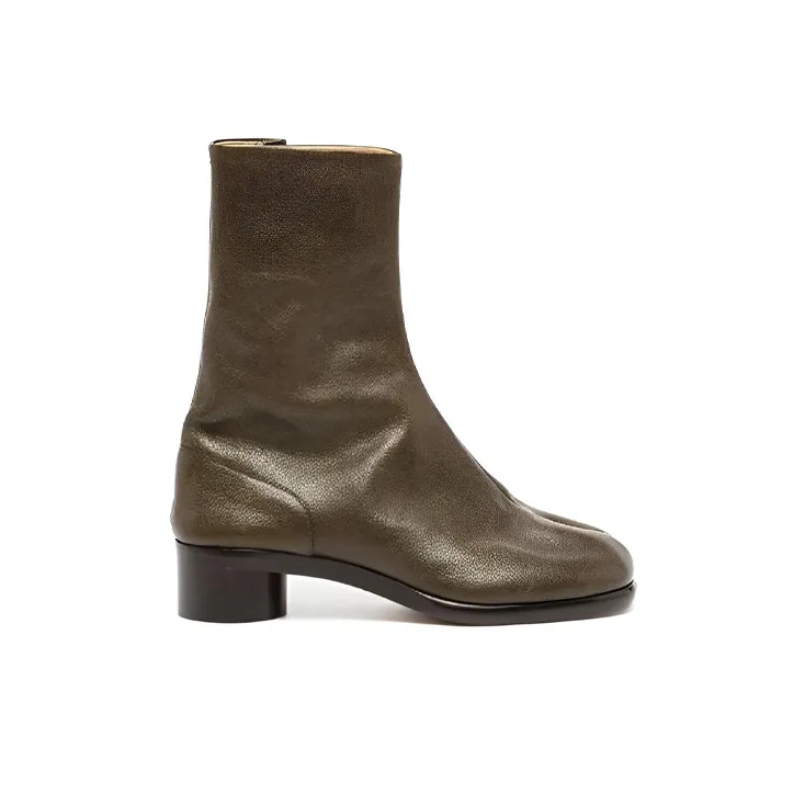 Maison Margiela Tabi Ankle Boots Men's Dark Green-1