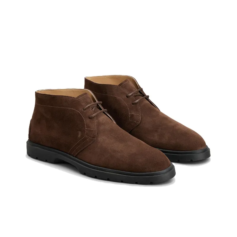 TOD'S Round Toe Ankle Boots-2