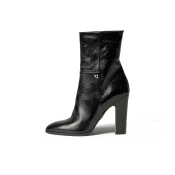 DSQUARED 2 Logo Plaque High Heeled Boots Women's