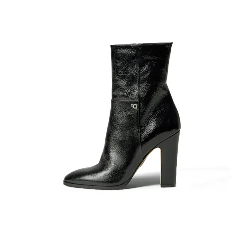 DSQUARED 2 Logo Plaque High Heeled HILFIGER Boots Women's