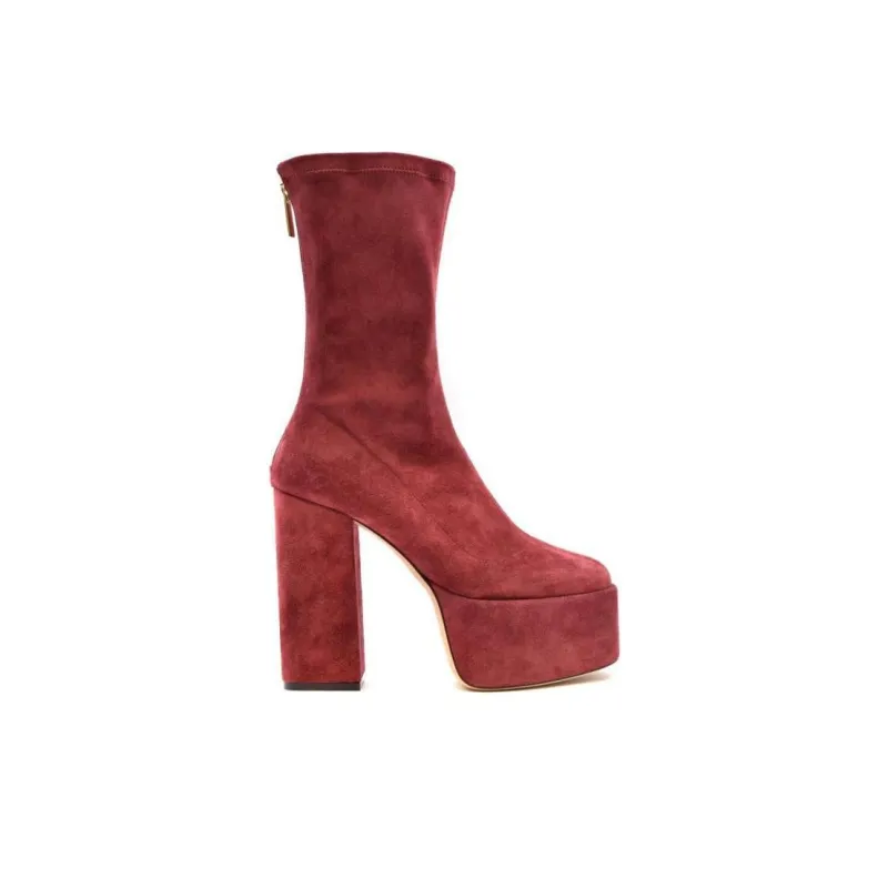Paris Texas Lexy 130mm Suede Boots-1