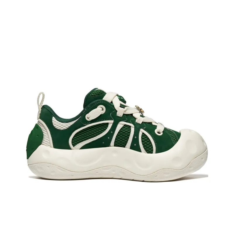Palladium Mushroom Shoes Wear-Resistant Slip-Resistant Low-Top Skateboard Shoes Unisex Green-1