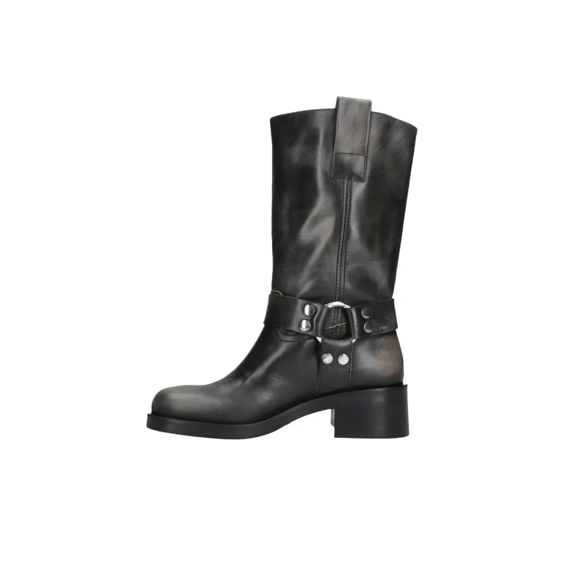 STRATEGIA Ankle Boots 5cm Women's Black-0