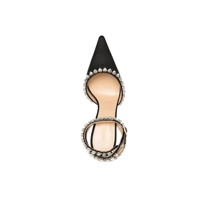 MACH & MACH Crystal-embellished 90mm Pumps-4