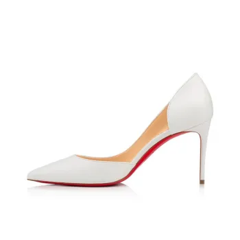 CL LUBOTING Iriza Slim Heel High Heels 8.5cm Women's White