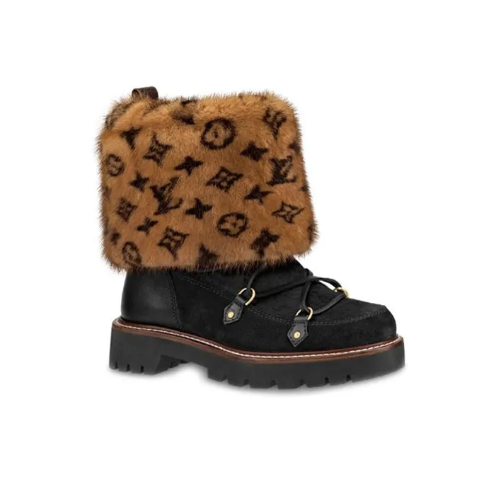 LOUIS VUITTON Lv Territory Monogram 'Black Brown' Women's-1