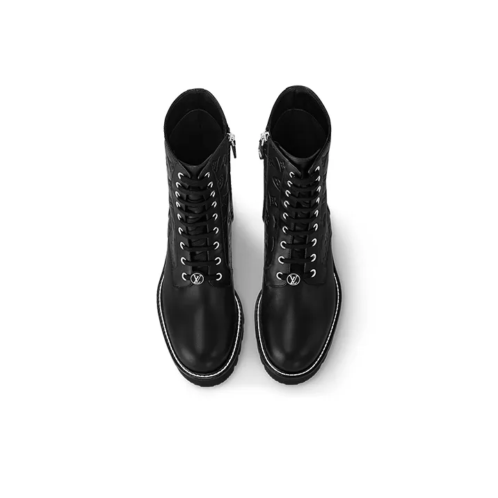 LOUIS VUITTON Territory Crew Martin Boot Women's Black-3