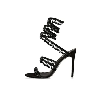 René Caovilla Chandelier Crystal embellished Sandals