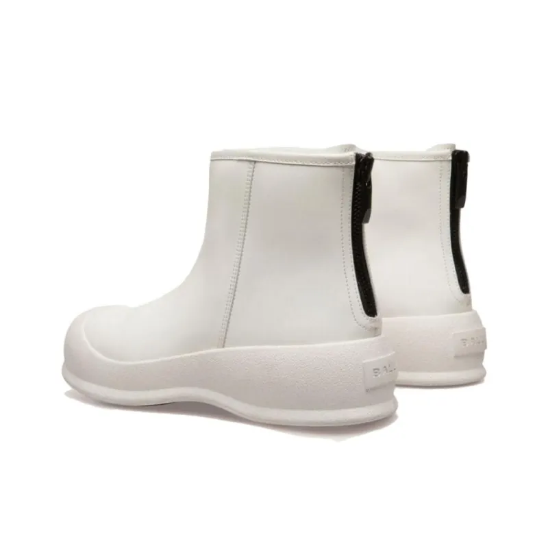 BALLY Ankle Boots Women's White-3
