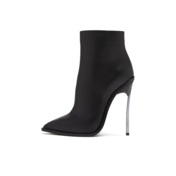 Casadei Pointed Leather Boots