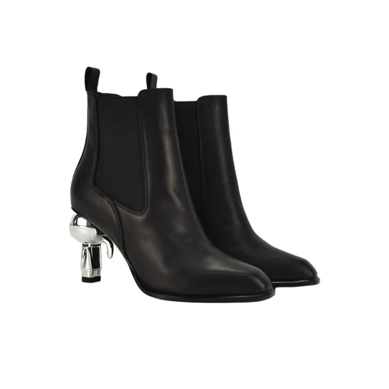 KARL LAGERFELD / Karl Lagerfeld Jeans K/Ikonik Heel Ankle Boots Women's-2